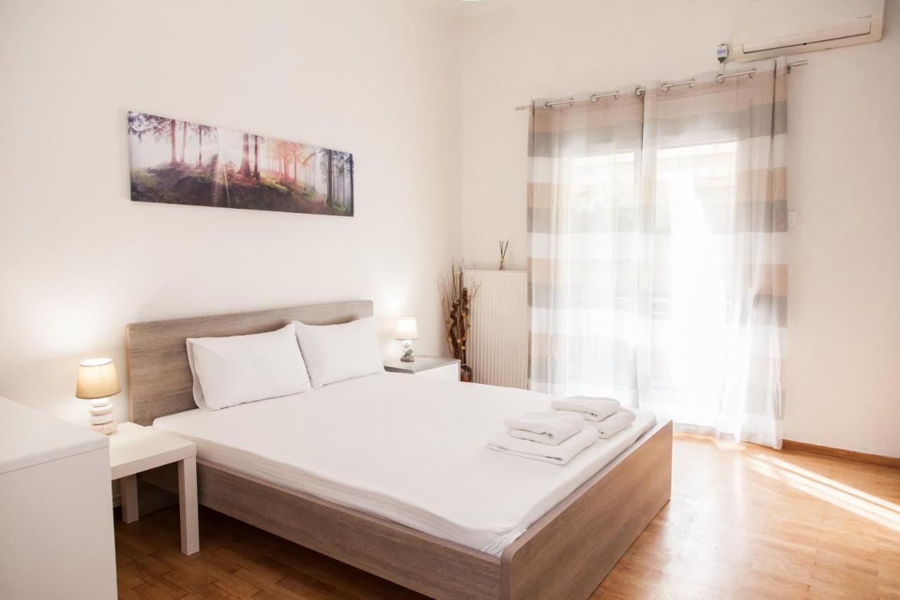 Cozy Apartment Near Stavros Niarchos Park Aten Exteriör bild