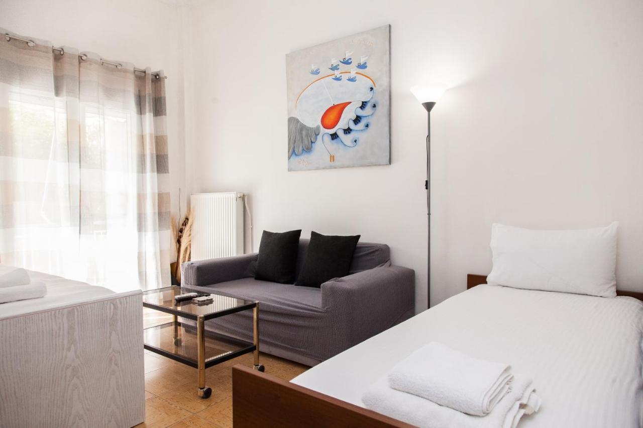 Cozy Apartment Near Stavros Niarchos Park Aten Exteriör bild