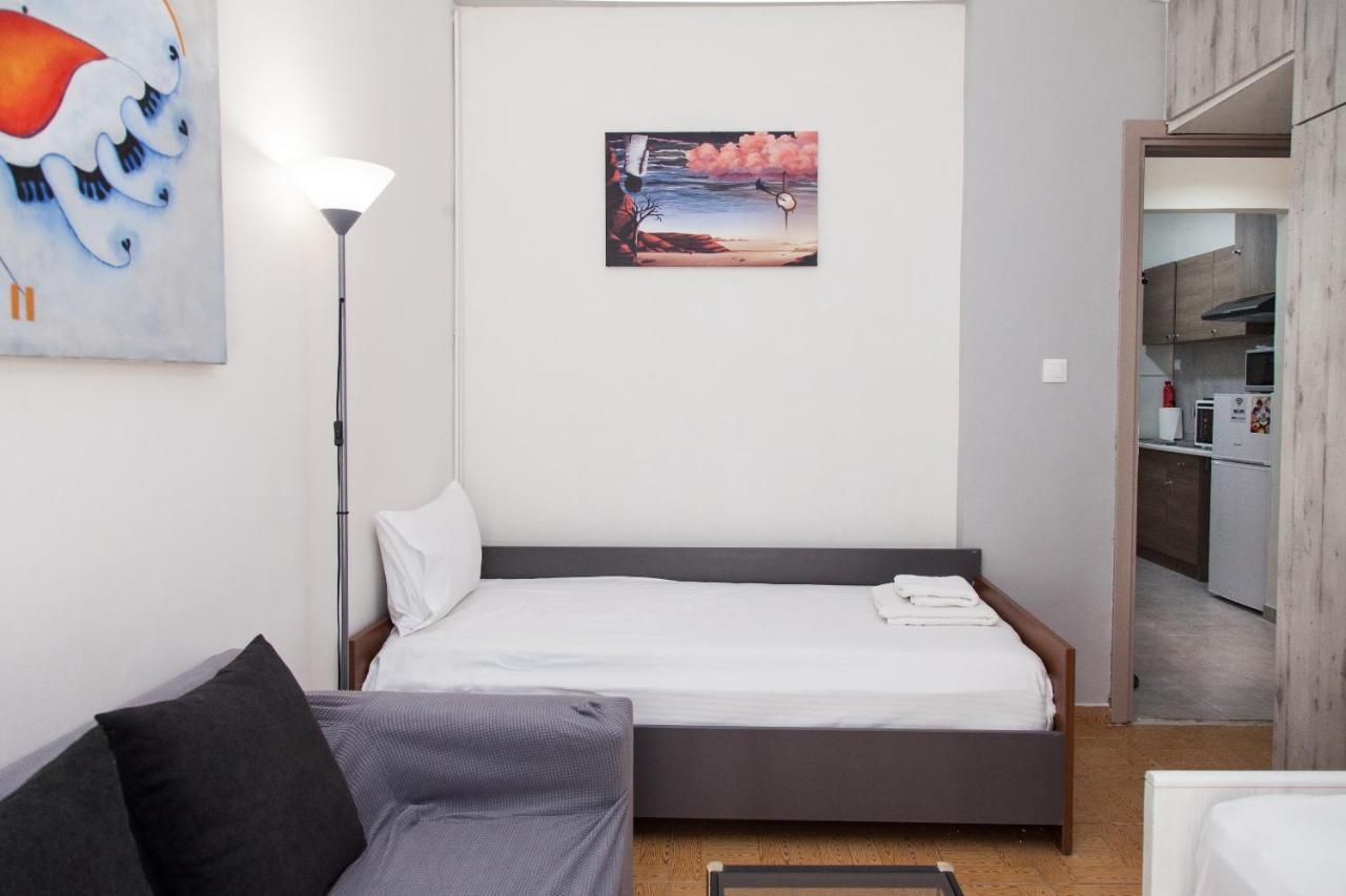Cozy Apartment Near Stavros Niarchos Park Aten Exteriör bild
